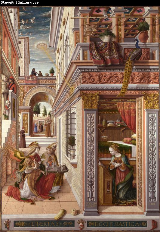 Carlo Crivelli Annunciation whit St Emidius (mk08)